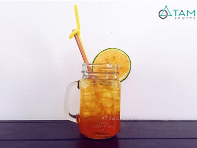 Ly thủy tinh có quai (300ml)